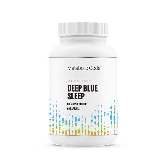 Metabolic Code Deep Blue Sleep 