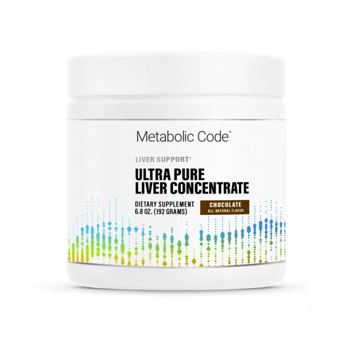 Metabolic Code Ultra Pure Liver Concentrate 